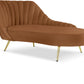 Margo Velvet Chaise Lounge