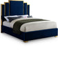 Hugo Velvet Bed