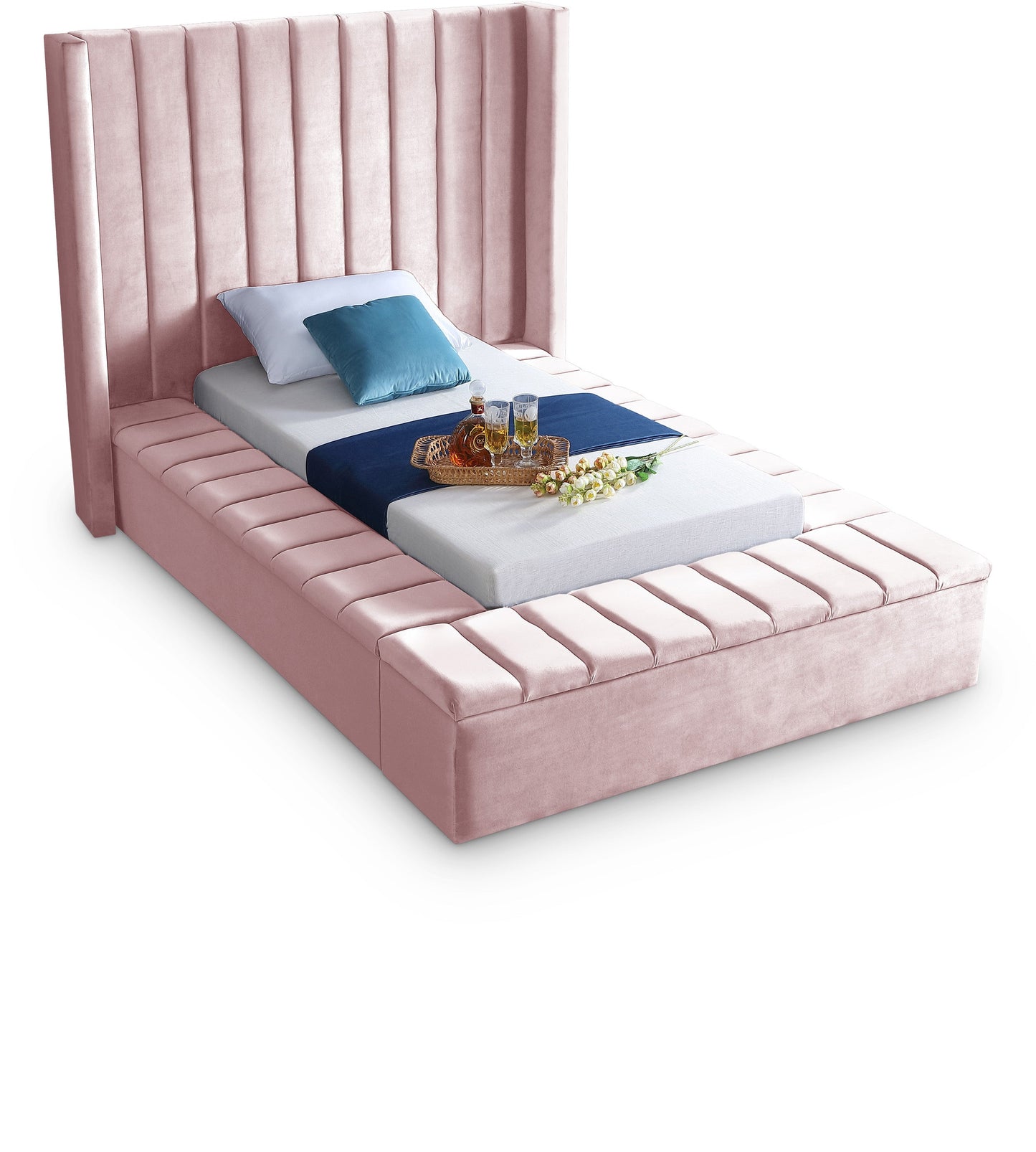 Kiki Velvet Bed