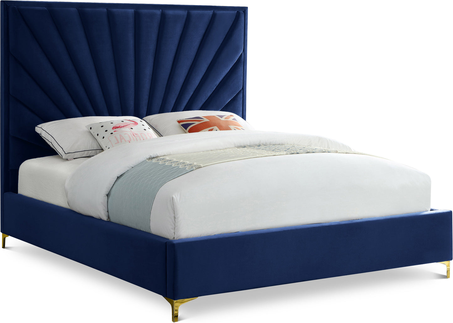 Eclipse Velvet Bed