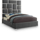 Milan Faux Leather Bed