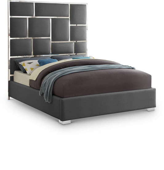 Milan Faux Leather Bed