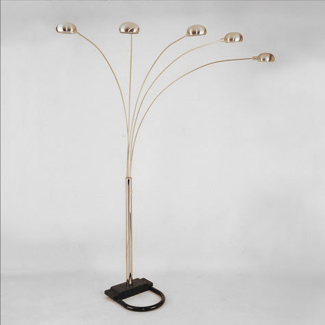 4888B-PEW-F PEWTER SHADE FLOOR LAMP 82"H