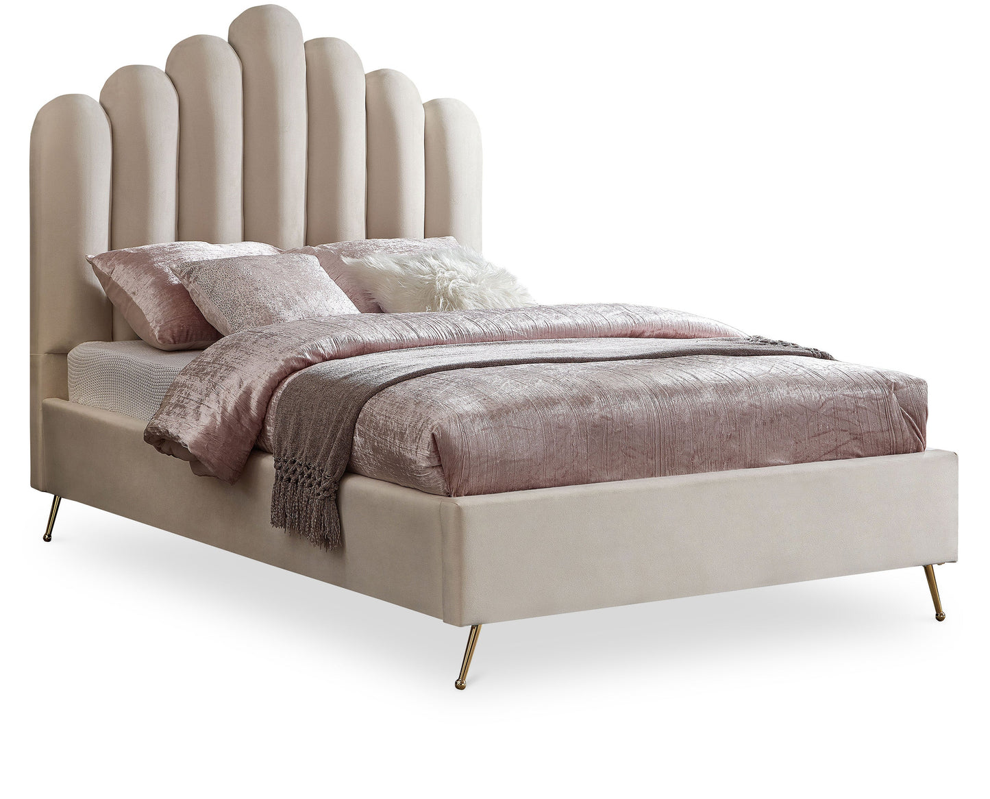 Lily Velvet Bed