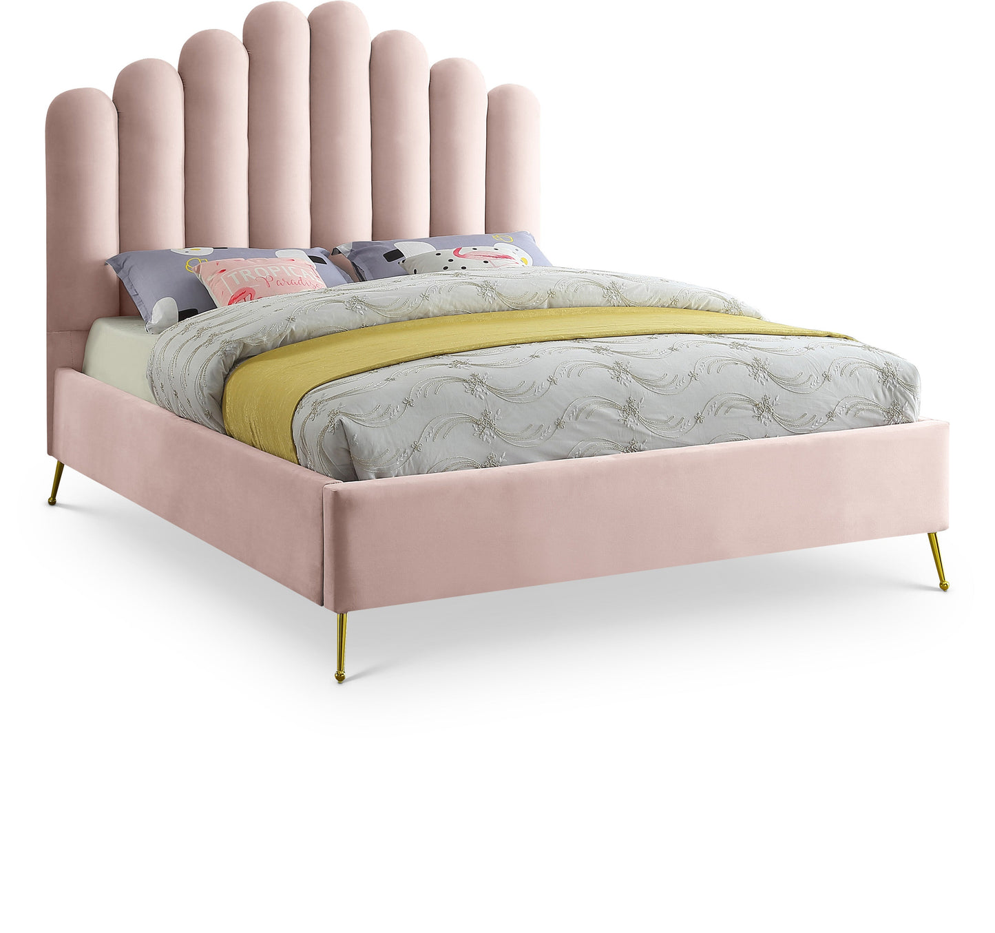 Lily Velvet Bed