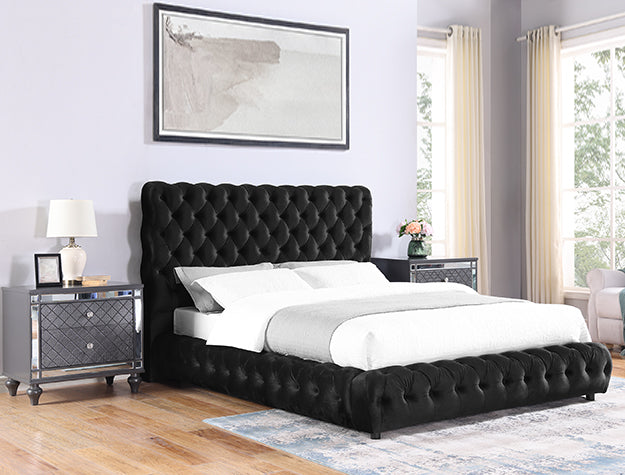 5112BK-ALL FLORY BED BLACK