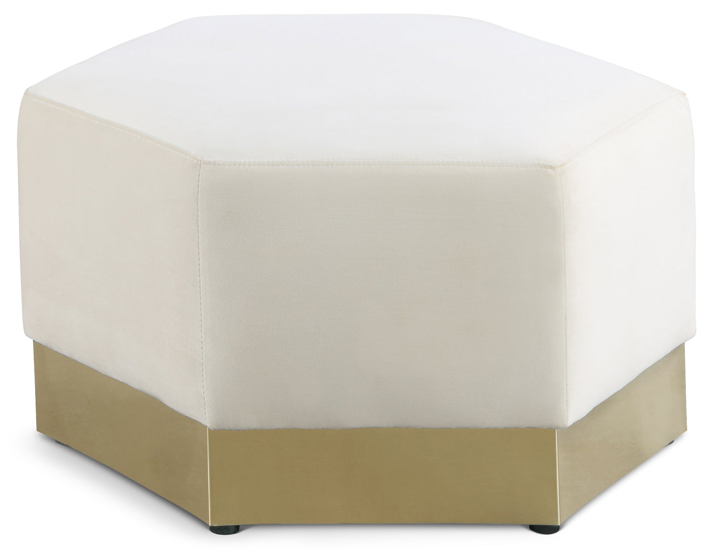 Marquis Velvet Ottoman