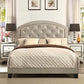 5269PUGD-F GABY FULL PLATFORM BED ADJ HB GOLD