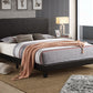 5281PU YATES BLACK PLATFORM BED