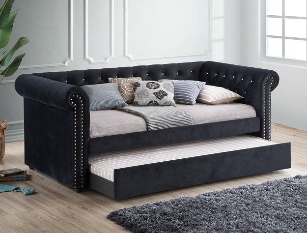 5332BK-SET ELLIE BLACK DAYBED