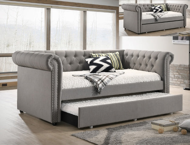 5332DV-SET ELLIE DOVE GRAY DAYBED