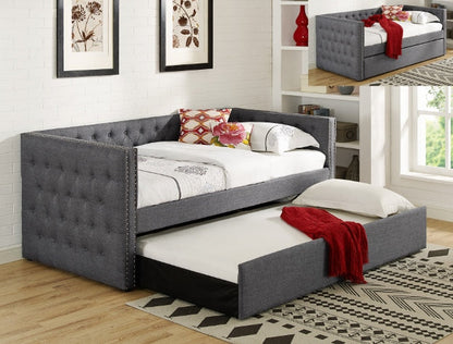 5335GY-SET TRINA GREY DAYBED