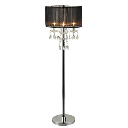 6121-F CHANDELIER FLOOR LAMP 62.5"H