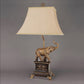 6268T ELEPHANT TABLE LAMP 29"H