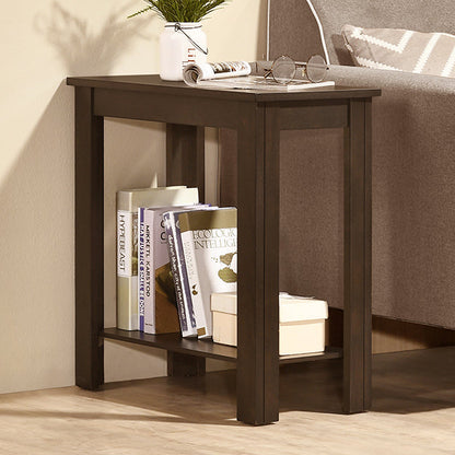 7710-CHAR PIERCE CHAIRSIDE TABLE CHARCOAL