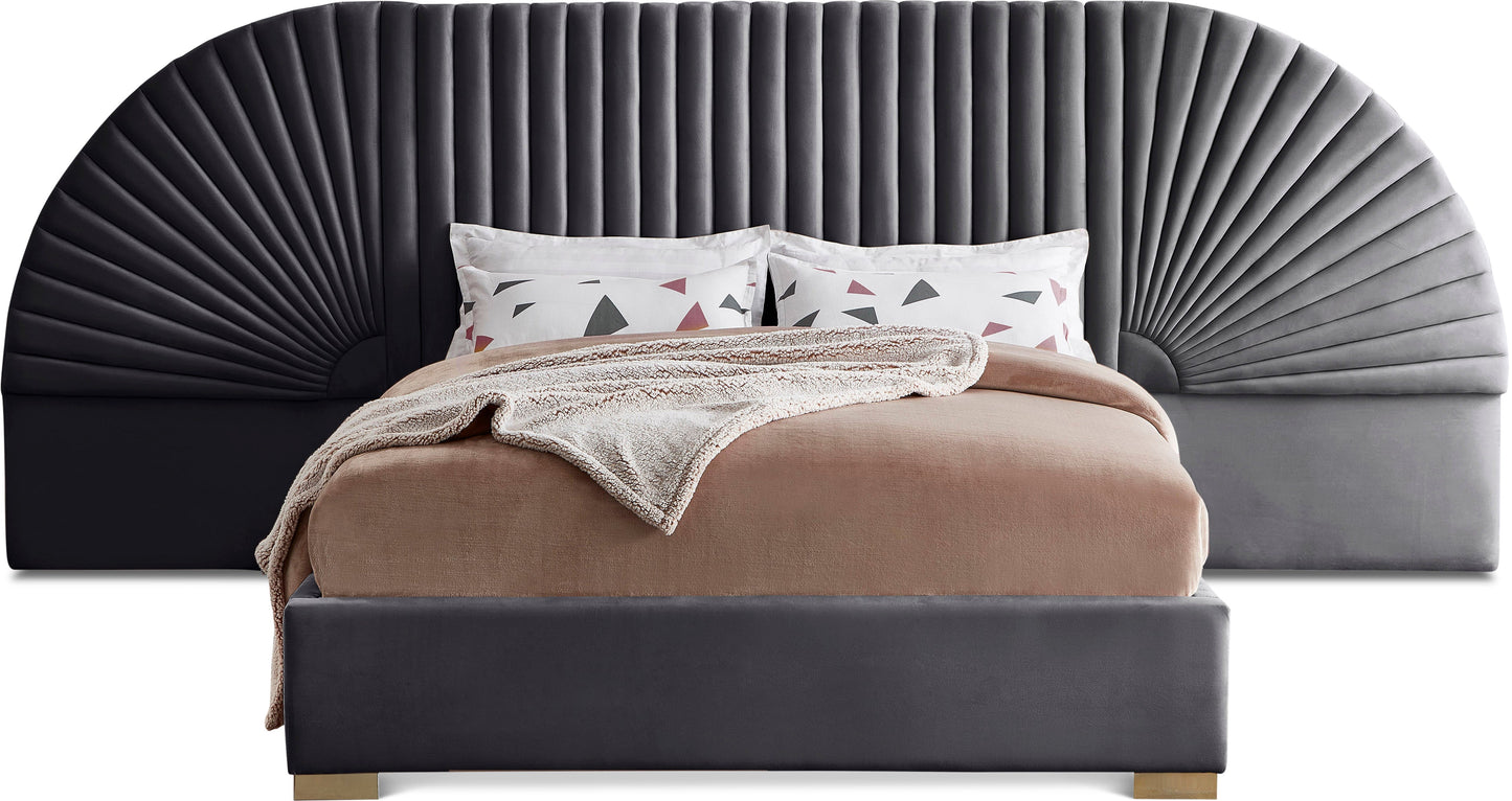 Cleo Velvet Bed