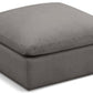 Plush Velvet Standard Comfort Modular Ottoman