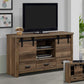 B3000-7 CALHOUN MEDIA CHEST W/BARN DOOR