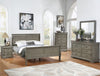 SETB3550 LOUIS PHILIP GREY BEDROOM GROUP