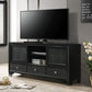 B4308-7 LYSSA TV STAND - BLACK