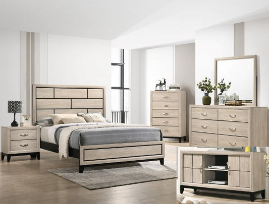 SETB4630 AKERSON BEDROOM DRIFT WOOD