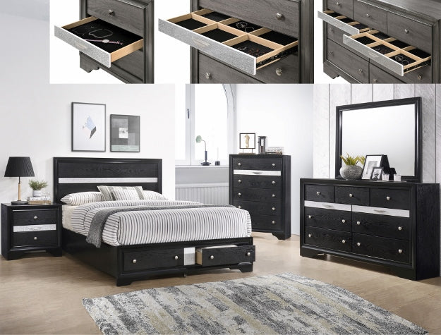 SETB4670 REGATA BEDROOM GROUP